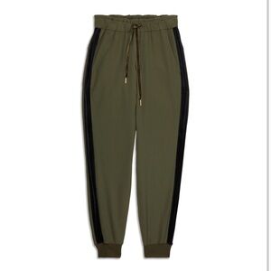 lululemon athletica Olive and Black Track Pants